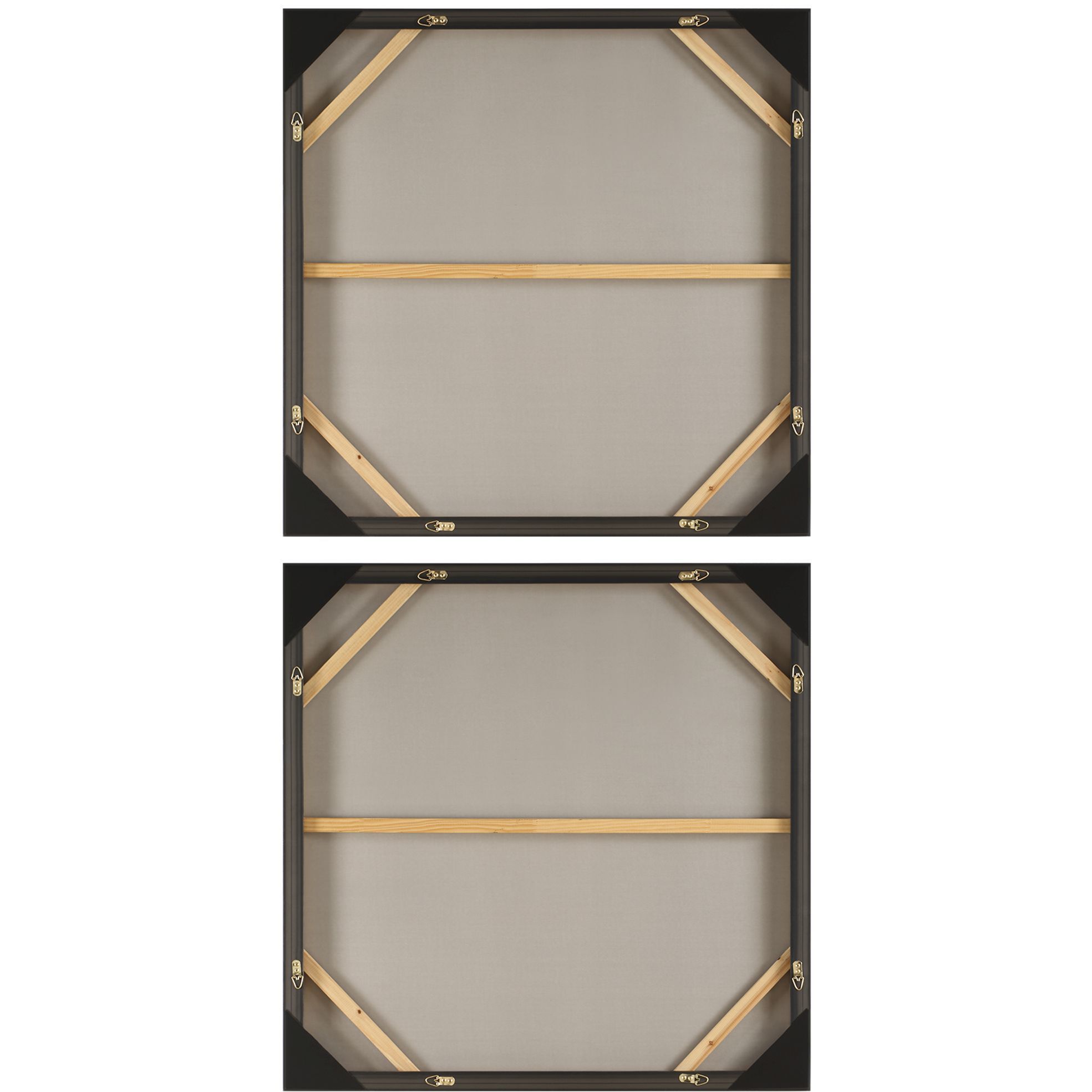 Characters 41 X 41 inch Abstract Art, Set of 2